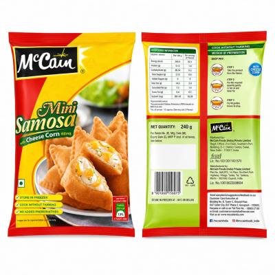 McCAIN MINI SAMOSA CHEESE CORN -240g